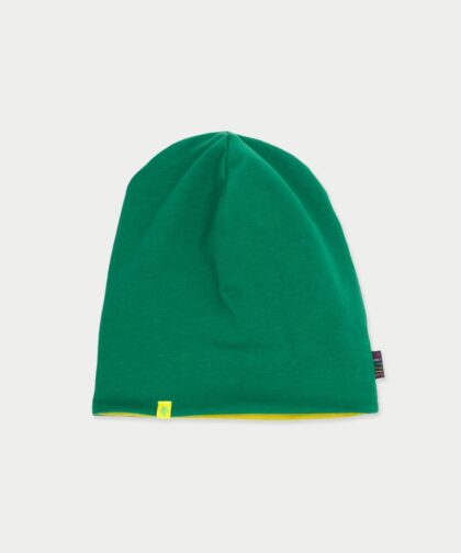 Beanie Mütze - billard green & avocado green