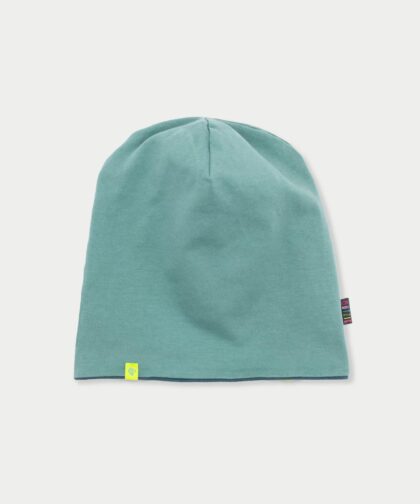 Beanie Mütze - sea green & steel blue