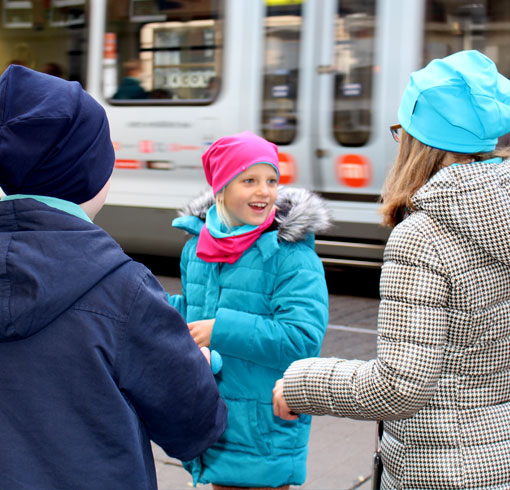 Mütze und Loop Sets für Mädchen - Bunt, weich & cool!